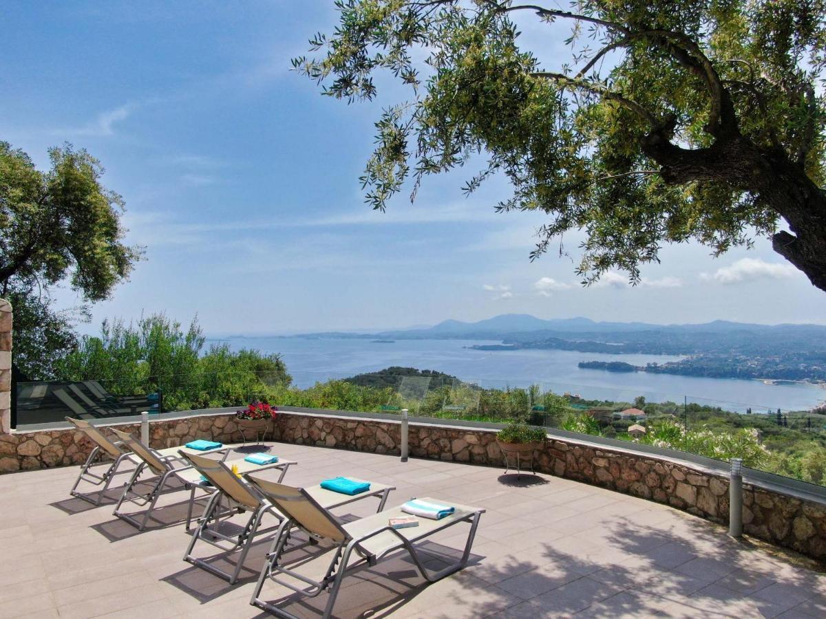 Athiri House Villa Corfu Spartylas Buitenkant foto