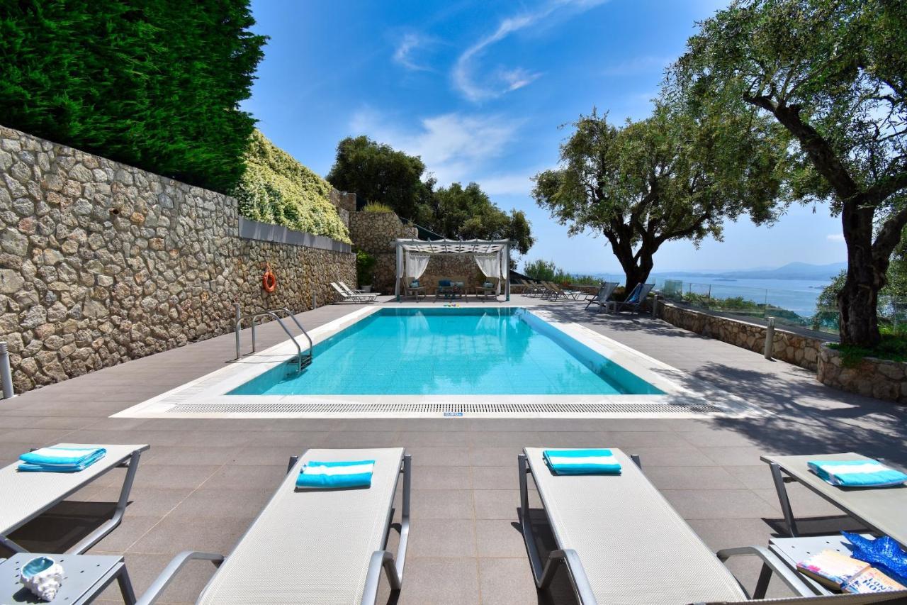 Athiri House Villa Corfu Spartylas Buitenkant foto