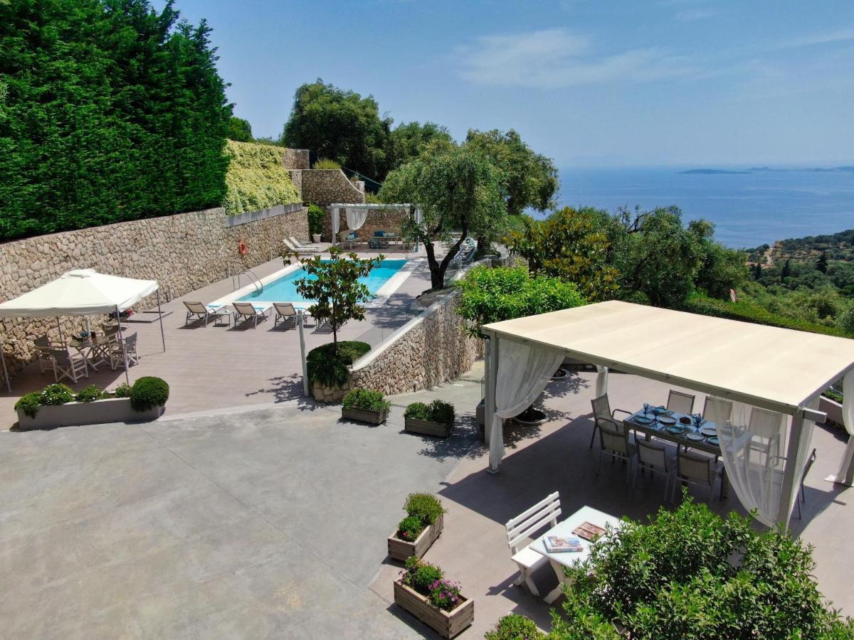 Athiri House Villa Corfu Spartylas Buitenkant foto