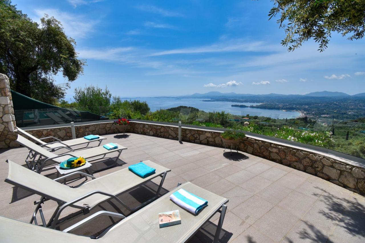 Athiri House Villa Corfu Spartylas Buitenkant foto