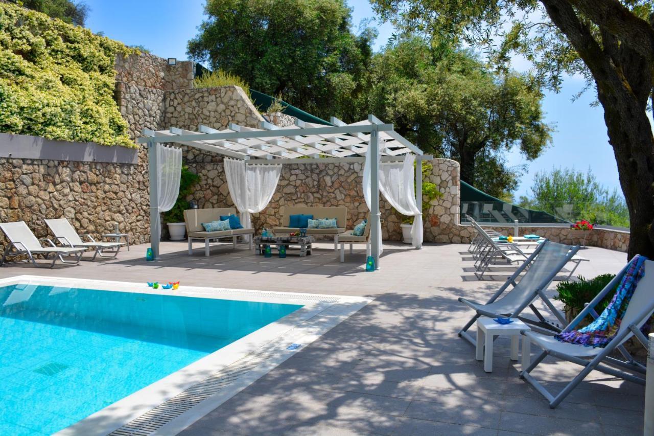 Athiri House Villa Corfu Spartylas Buitenkant foto